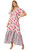 Misa Carolina Dress, Fuschia Mix 