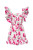 Misa Selma Dress, Fuschia Floral 