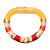 Holst & Lee Colorblock Bracelet, Aperol 