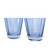 Estelle Sunday Lowball Glass Set of 2, Cobalt