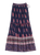 MABE Maxi Skirt, Flori Print Indigo 