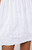 Juliet Dunn Baby Doll Dress, Tonal Cut out Embroidery White