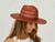 Freya Gazania Hat, Brick