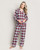 Petite Plume Women's Pajama Set, Balmoral Tartan