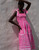 Pink City Prints Immy Dress, Neon Stripe