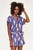 Mirth Pajama Short Set, Nautical Ikat 