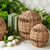 Hand-Crafted Wicker Easter Egg Set of 3