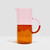 Fazeek Two Tone Pitcher, Pink Amber