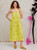 Nimo With Love Agate Dress, Lime Jacquard Donkey Embroidery 
