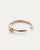 Jenny Bird Maeve Bangle, High Polish Gold