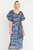 Marie Oliver Foster Dress, Sapphire Tile