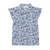 The Great Wren Top, Light Sky Pressed Floral 