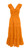 Felicite Smocked Dress, Tangerine 