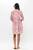 Oliphant Long Sleeve Shirt Dress Mini, Jakarta Brown