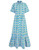 Pink City Prints Maddy Dress, Vintage Border