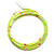 Bunny Shapiro Sevi Wrap Bracelet, Lime