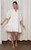 Ophelia & Indigo Pippa Dress, White Seersucker Stripe
