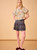 Hunter Bell Willa Short, Navy Trellis