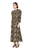 Mirth Cassis Dress, Olive Labyrinth
