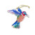 Acrylic Ornament, Hummingbird