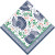 Cocktail Napkins, Turkey Toile