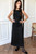 Emerson Fry Cut in Shift Maxi, Black