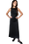 Emerson Fry Cut in Shift Maxi, Black