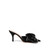 Loeffler Randall Margot Bow Mule, Black Crystal
