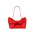 Loeffler Randall Valerie Bow Clutch, Red