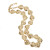 Jane Win Full Heart LOVE Link Necklace