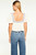 Misa Anju Top, Ivory Embroidery