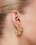 Jenny Bird Non Stop Earrings, Gold