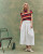 The Great The Viola Skirt, White