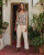 The Great The Victorian Pleat Tank, Indigo Floral