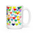 Evelyn Henson Confetti Hearts Mug