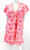 La Plage Ruthie Ruffle Dress, Pink Bird
