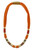 Holst & Lee Sunset Orange Colorblock Necklace