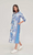 Ro's Garden Donatella Kurta Dress, Tiffany Blue 