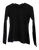 Bobi Long Sleeve Crewneck Tee, Black