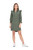 Joy Joy Cord Shirtdress. Olive