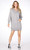 Bobi 1/2 Zip Pullover Dress, Lead 