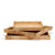 Two's Company Rattan Square Tray, Small