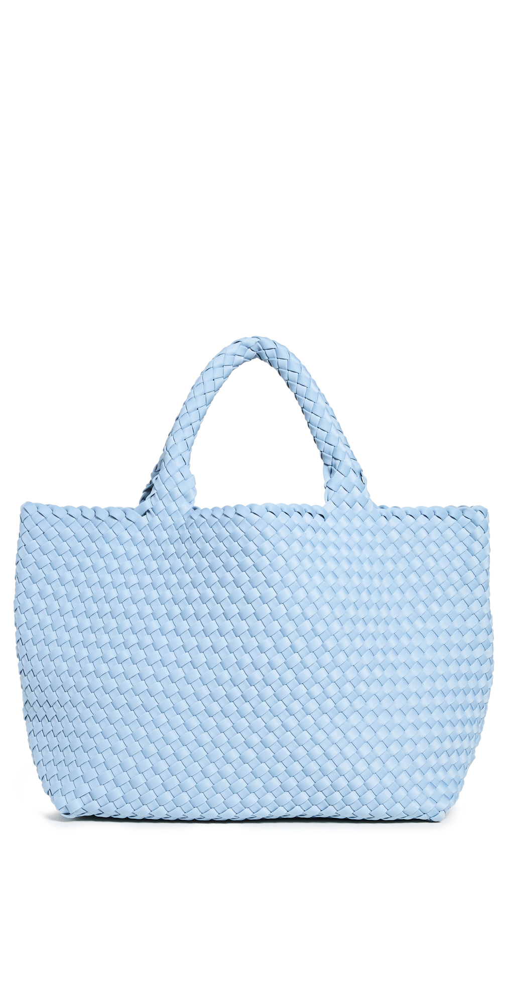 Naghedi St. Barths Medium Riviera Woven Handbag Blue