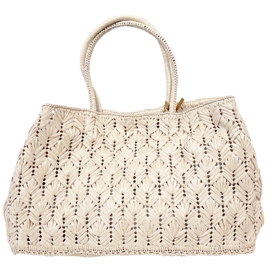 Carrie Forbes Frida Tote Natural Monkee s of Mount Pleasant