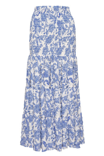 Misa Lola Convertible Skirt, Blue Crush Toile - Monkee's of Mount Pleasant