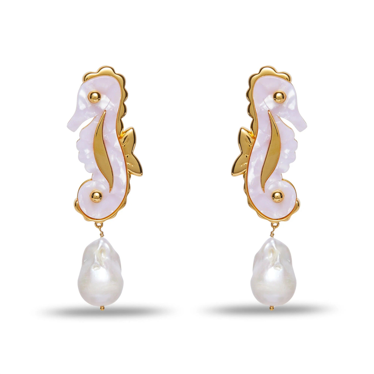 Image of Lele Sadoughi Seahorse Earrings