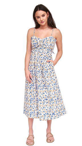 Mirth Deia Dress, Alpine Floral - Monkee's of Mount Pleasant