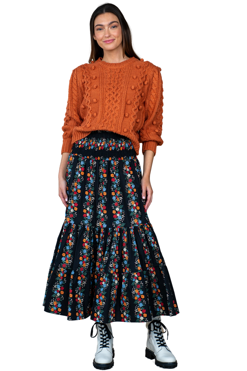 Image of Olivia James Izzy Skirt Dress, Alpine Stripe