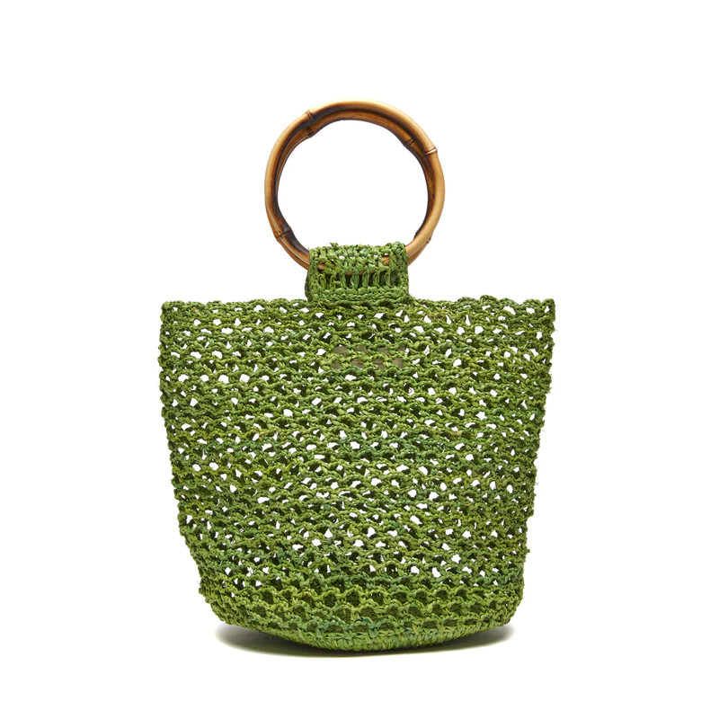 Image of Mar Y Sol Willow Handbag, Emerald 