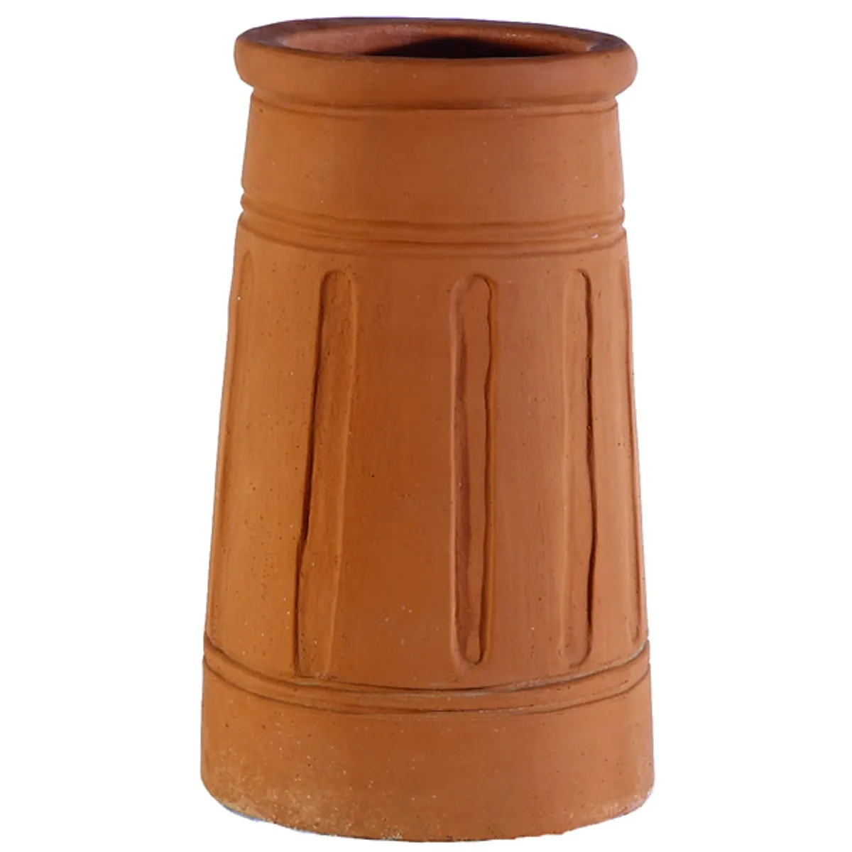 Cannon Barrel Clay Chimney Pot